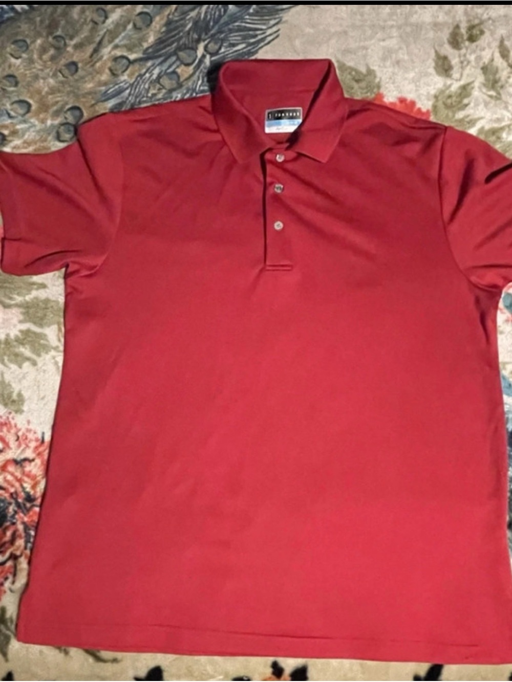 PGA Tour Red Men’s Polo Shirt